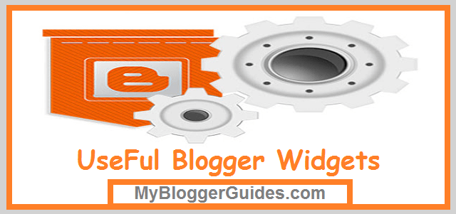 Blogger Widgets