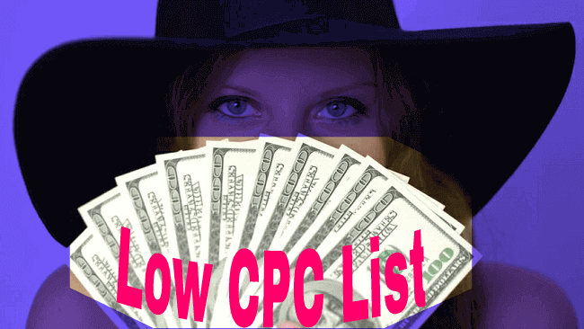 Block Low CPC Paying AdSense Ads List