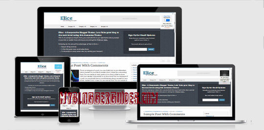 Elice Free Blogger Template
