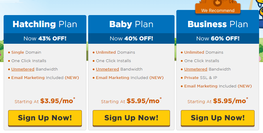 Hostgator Shared Hosting
