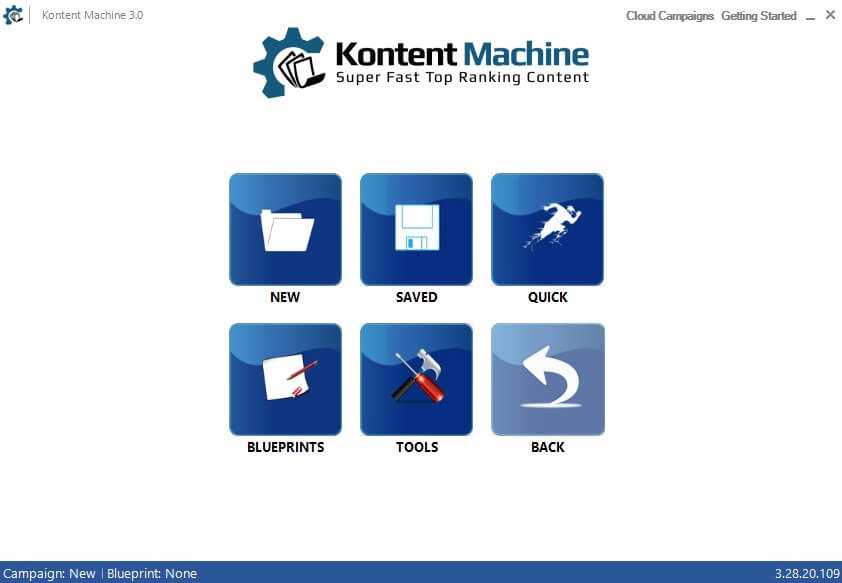 Kontent Machine Home